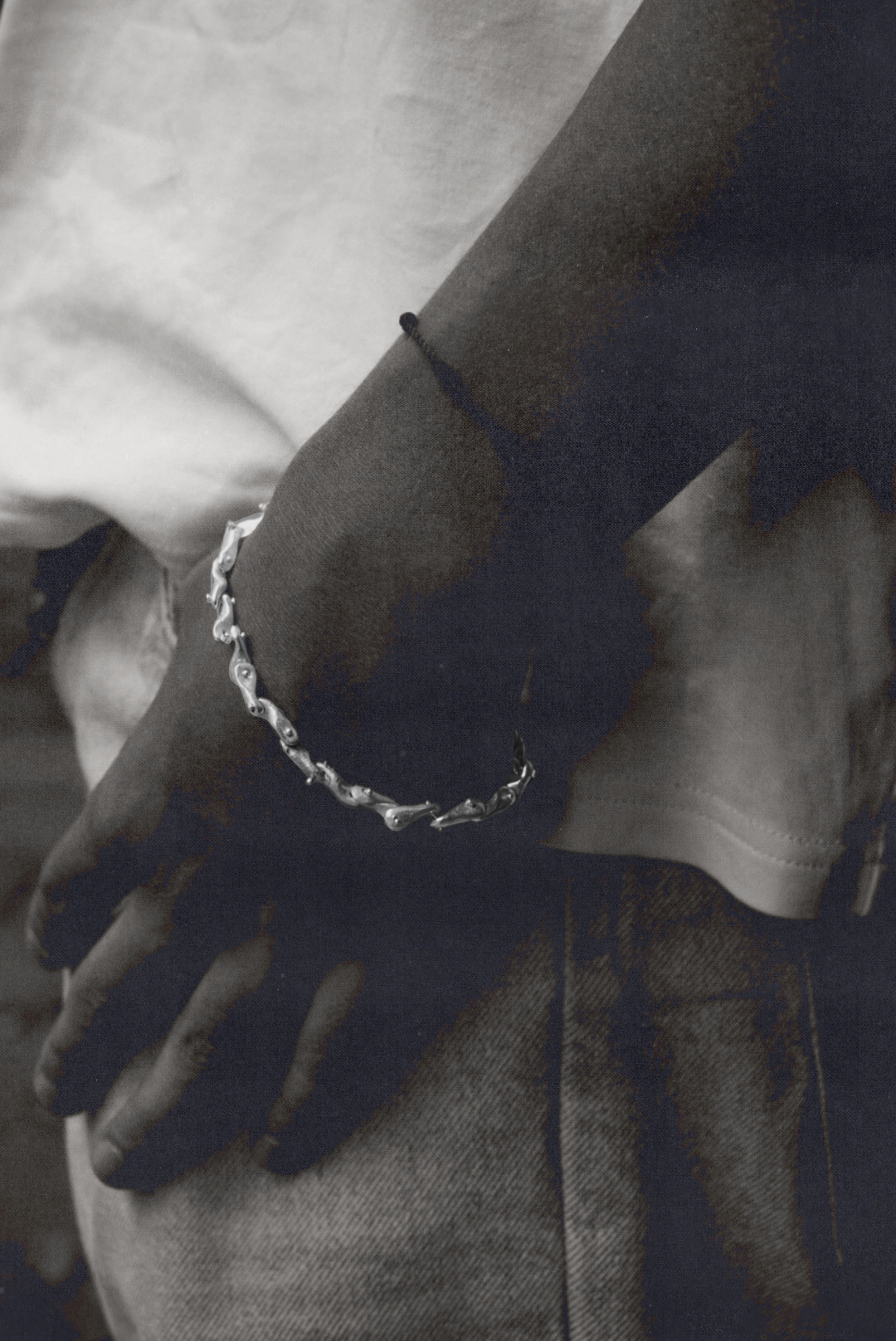 Pulsera articulada en plata — MPL Jewelry