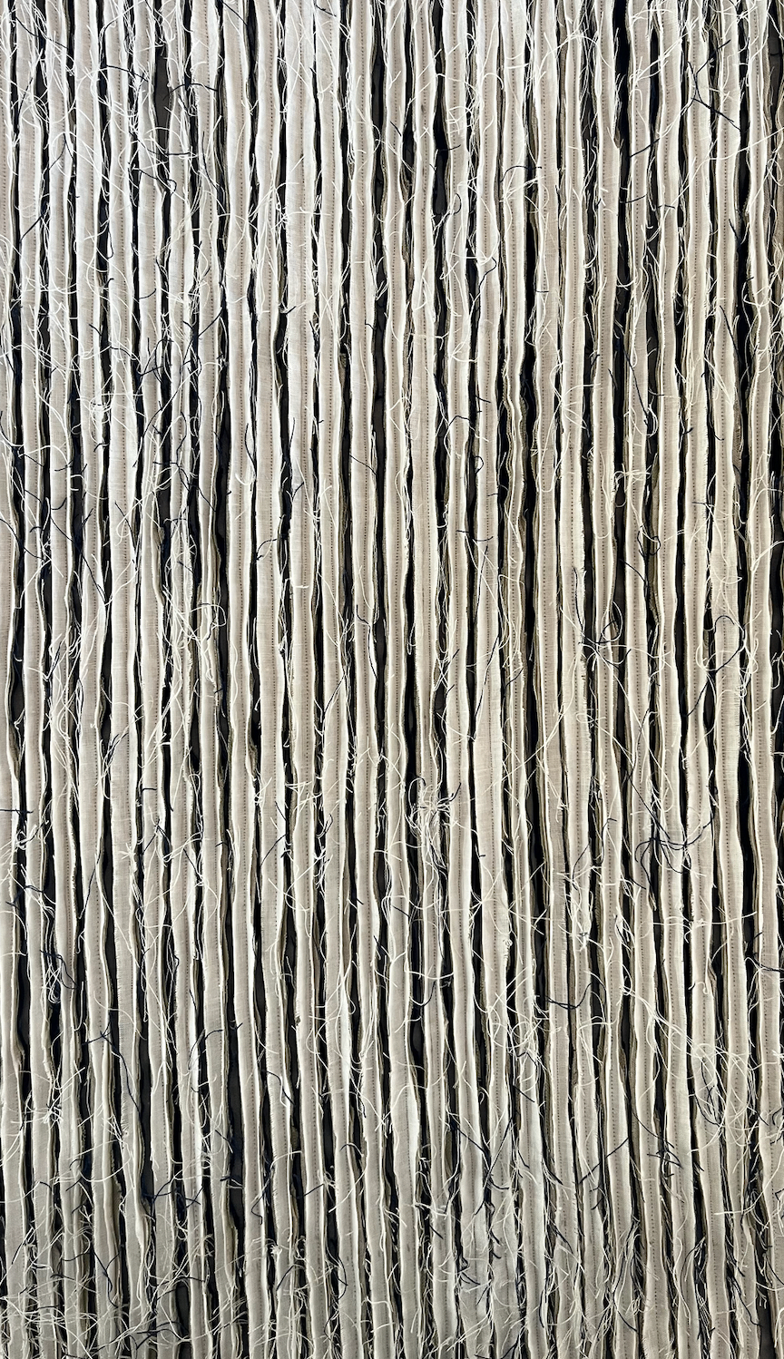 Nalebra — detalle del biotextil de hilos